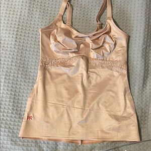 Ruby Ribbon Lace  Blush Shapewear Top